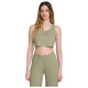 Target Γυναικεία αμάνικη μπλούζα Rib Crop Top